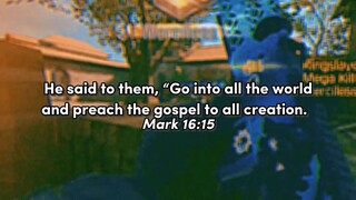 #Mark 16:15“Go into all the world and preach the gospel to all creation.”A direct command to spread