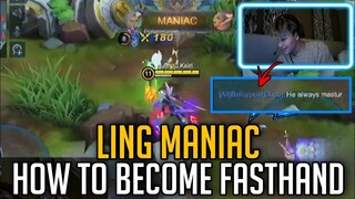 LING Maniac | HOW TO BECOME FASTHAND!? | Kairi Gameplay