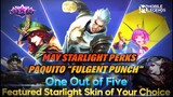 May 2022 Starlight Skin | Paquito Fulgent Punch | Mobile Legends: Bang Bang