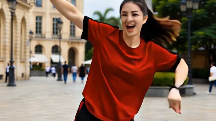 Viral ai dancing video! 💃🤼‍♀️🥰  #hot #video #ai