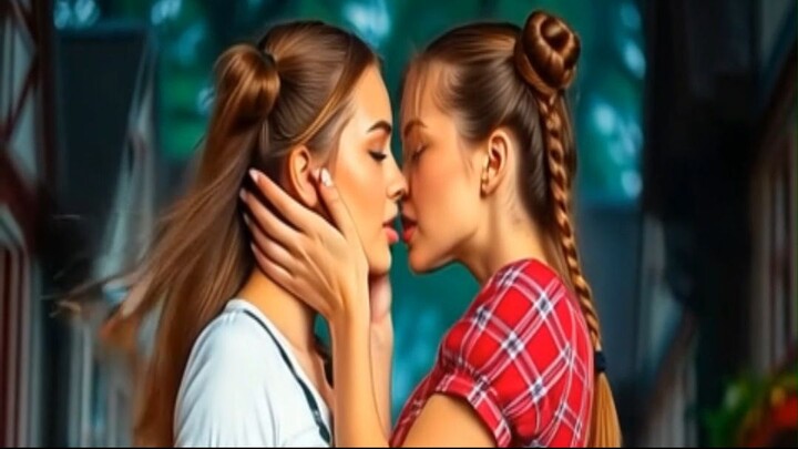 lesbian chicks kissing 5