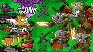 Plants vs Zombies Animation 2 Mega Morphosis: All Plants vs All Zombies #2