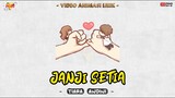 JANJI SETIA - Tiara Andini || Lirik Video Animasi