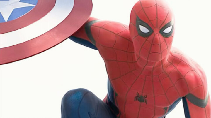 Pertama kali ikut perang saudara, betapa dahsyatnya penampilan Spider-Man