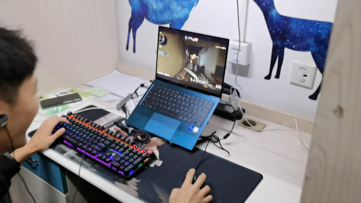When all the boys in the class watch you play CSGO alone