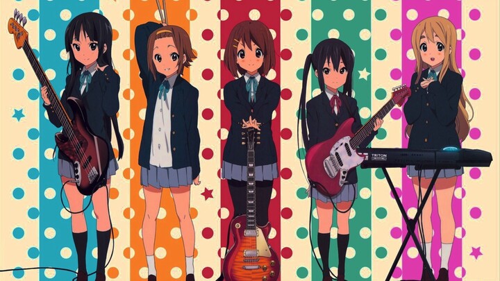 [AMV/Light Sound Girl/Encounter Angel/Angel にふれたよ!/Kyoani Prayer/K-ON!] สิบเสียงสาว อยู่กับฉัน ขอบคุ