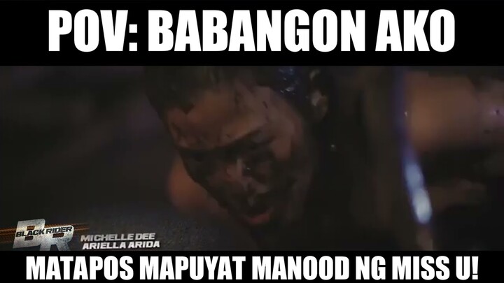 'Yung kailangan mong bumangon kahit puyat ka sa panonood ng MUPH 2024! | Black Rider