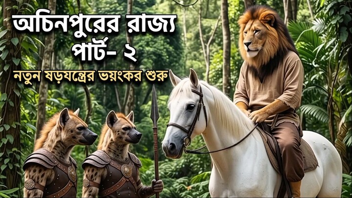 🦁 অচিনপুরের রাজ্য  পার্ট- ২ - নতুন ষড়যন্ত্রের ভয়ংকর শুরু!