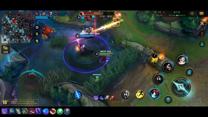 LMHT Tốc Chiến - Katarina Khóc Thét Khi Gặp Ngay Trùm Khắc Chế Ziggs Dè Lane Khô