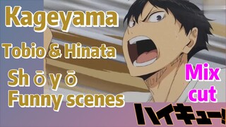 [Haikyuu!!]  Mix cut |  Kageyama Tobio & Hinata Shōyō  Funny scenes