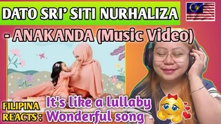DATO SRI' SITI NURHALIZA - ANAKANDA (Music Video) || FILIPINA REACTS