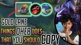 M3 Analysis For Oheb's Clint - Rotation, Double Lane And Gold Plating Tutorial Mobile Legends 2022