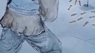 لينغ جياو تاو يُمسك بقو قيو ويُمارس عليه الضغط في قاعة باي هو