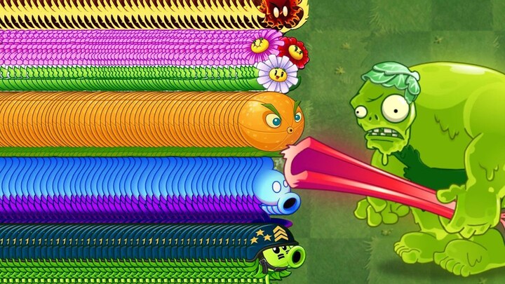 PvZ 2 Challenge - พืชระดับแรก 100 ต้นและพืชระดับสูงสุด 25 ต้นปะทะซอมบี้ยักษ์เต้าหู้