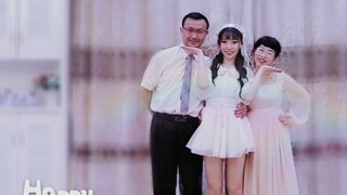 [Zi Jia'er] [Birthday Work] ร่วมกับแม่และพ่อ "ขอสาบาน" (ร้องและเต้นเอง) [Jia Ting Show 05]