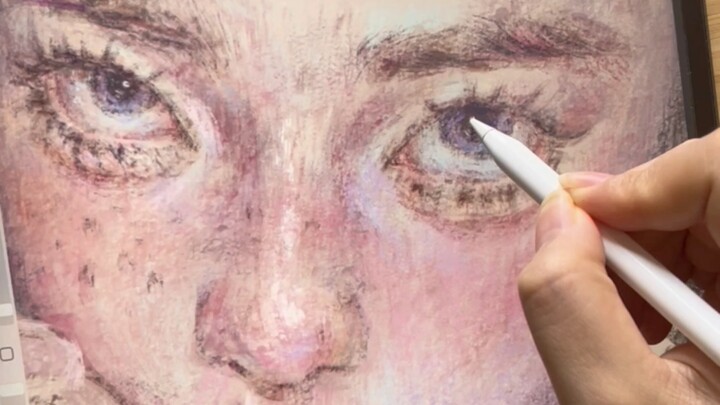 Challenge: Finish a painting with just one brush