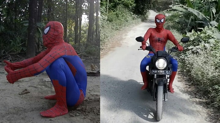 Spiderman Berak