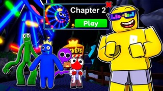 Rainbow Friends Chapter 2 FULL GAMEPLAY ALL MONSTERS