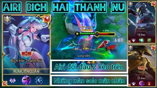 Airi Bích Hải Thánh Nữ đối đầu 2 kèo trên Ryoma và Florentino quá căng / Rum ●○ Airi / LIÊN QUÂN