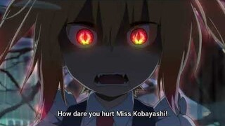 Tohru strength is so scary, don't make Tohru angry - Kobayashi-san Chi no Maid Dragon S epi 2 scene