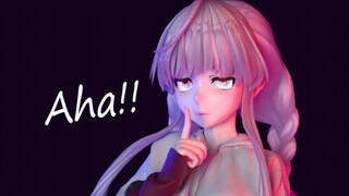 【MMD×HAKU】Aha！不要点进来喔~