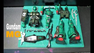 custom paint cho MG Hi-Zack GUNDAM bản MG ( GUNDAM )