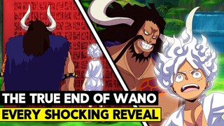 KAIDO REVEALS EVERYTHING!? THE END OF WANO CHANGES EVERYTHING! - One Piece