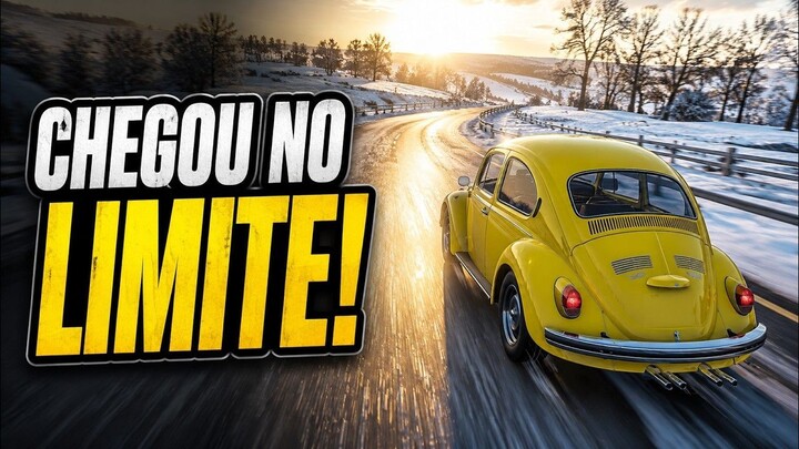 LEVEI O FUSCA AO LIMITE E ELE CHEGOU A 258 KM/H! | FORZA HORIZON 4