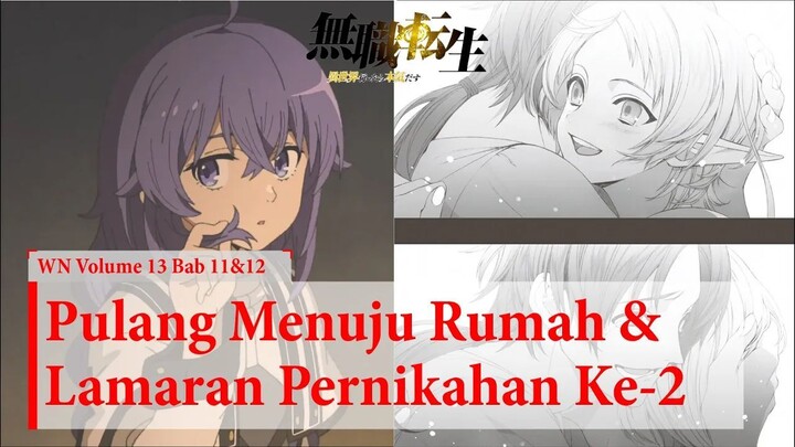 (WN Vol 13 Chapter 11-12) Kepulangan & Pernyataan Poligami - Mushoku Tensei Indo