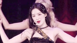发箍+大波浪+红唇刷, 美死…(G)I-DLE 9.17东京演唱会Day2 Latata舞台
