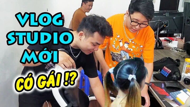 (Vlog) THĂM DUT STUDIO MỚI SAU KHI NGHỈ STREAM !!! Có cả... con gái sống cùng !??