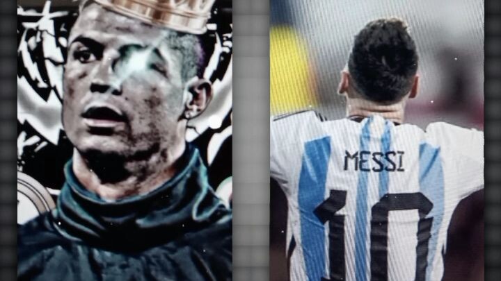 Ronaldo and Messi colleb DJ jj