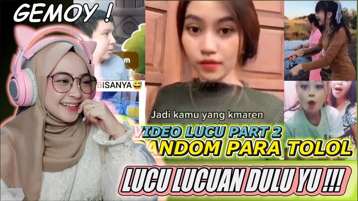 Reaction Video Lucu Random 🥰 Part 2 | By Sugih Ancik | Maya Nadia