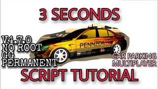 3 sec script MERCEDES BENZ V4.7.0 update | car parking multiplayer | your tv