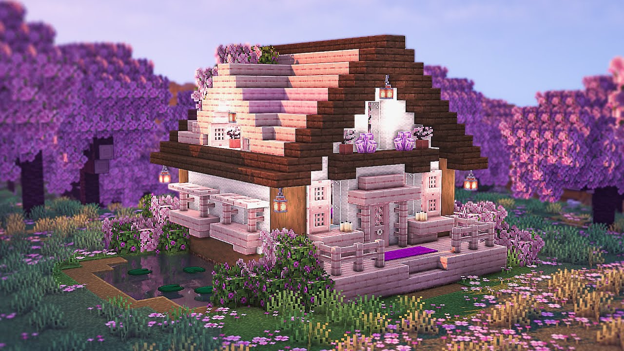 Purple  Minecraft blocks, Minecraft tutorial, Minecraft houses