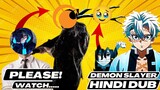 PLEASE 🙏 PLEASE 🥺 chibiyon! | DEMON SLAYER Season 4 Episode 1 Hindi Dub mei dekh lo 🥹........ #help