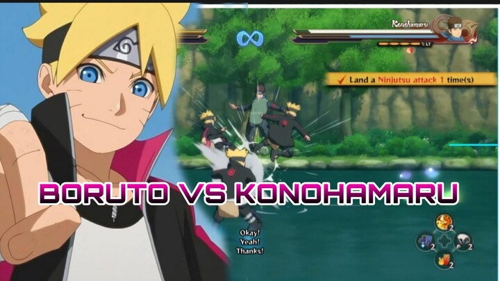 BORUTO VS KONOHAMARU