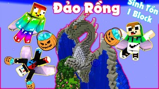 ZENO SINH TỒN 1 BLOCK HÒN ĐẢO RỒNG THẦN CÓ ĐỒ SIÊU HIẾM