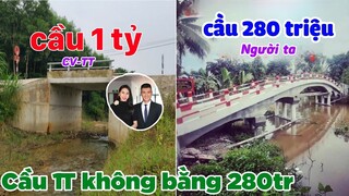 Cầu 1 tỷ  không bằng cầu 280 triệu dân xây - Top comments.