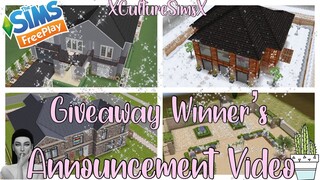 The Sims Freeplay: GiveAway Winner’s Announcement ❤️😍 + Another GiveAway? 🤭 Watch Till The End