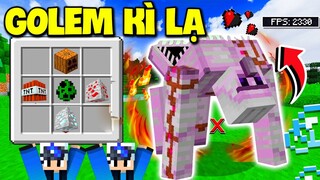 THỬ THÁCH SINH TỒN TRONG THẾ GIỚI TOÀN LÀ KIẾM #1 *NOXUSS CHẾ TẠO GOLEM KÌ LẠ VÀ KIẾM MỚI!!*