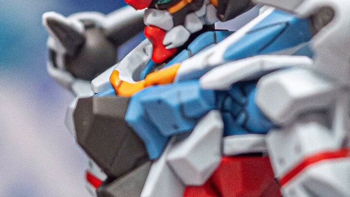 Tampilan fisik Bandai HG GQuuuuuuX