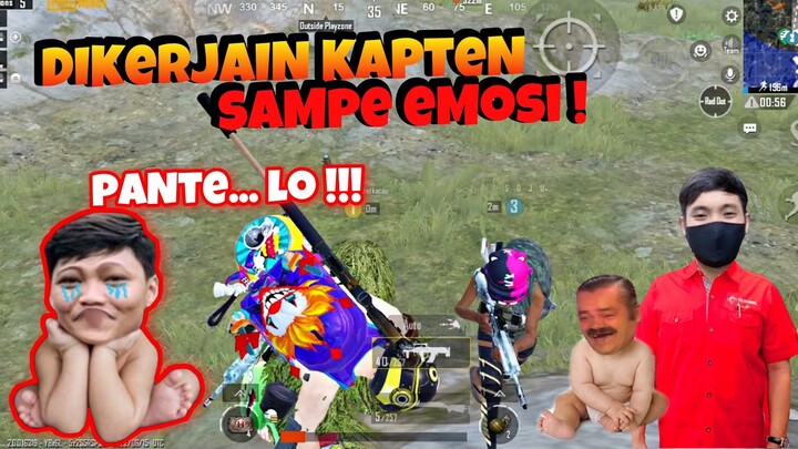 DOYOK EMOSI KE KAPTEN | DIKERJAIN SAMPE MATI😂😂😂