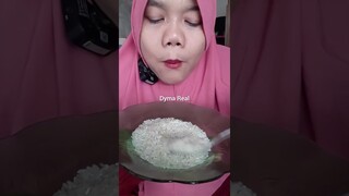 DYMA |ASMR RAW RICE EATING |Makan Beras | asmrrawriceeating| #asmrsounds  #asmr #shorts #mukbang(3)