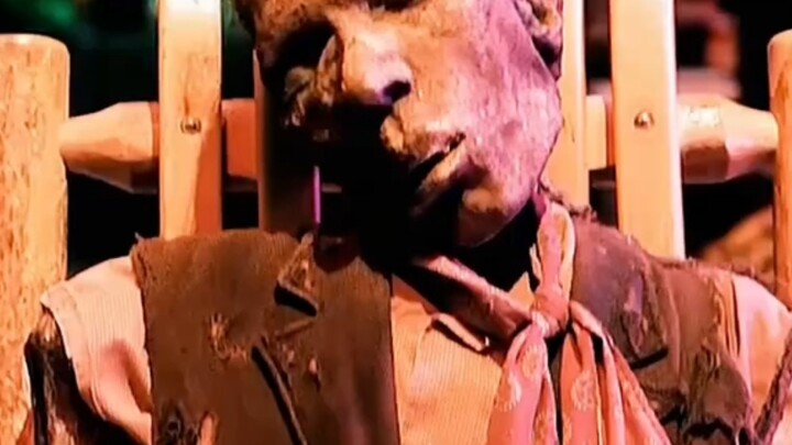 Did the fire department specially borrow a mummy to celebrate Halloween with the kids?