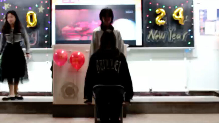 The New Year's Eve party gave students a little LINK CLICK shock