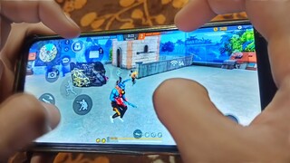 REALME NARZO 20 PRO FREE FIRE GAMEPLAY TEST 4 FINGER CLAW HANDCAM M1887 ONETAP HEADSHOT 90HZ DISPLAY