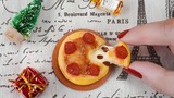 Miniature t's fun to make mini pizza at the mini house 😍 - ASMR Cooking Mini Food