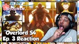 Overlord Season 4 Episode 3 Reaction | AINZ IS ABOUT TO THROW DOWN IN THE THUNDERDOME???