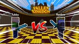 Ranboo VS Tubbo in FALLEN KINGDOM SERVER & make the server LAG